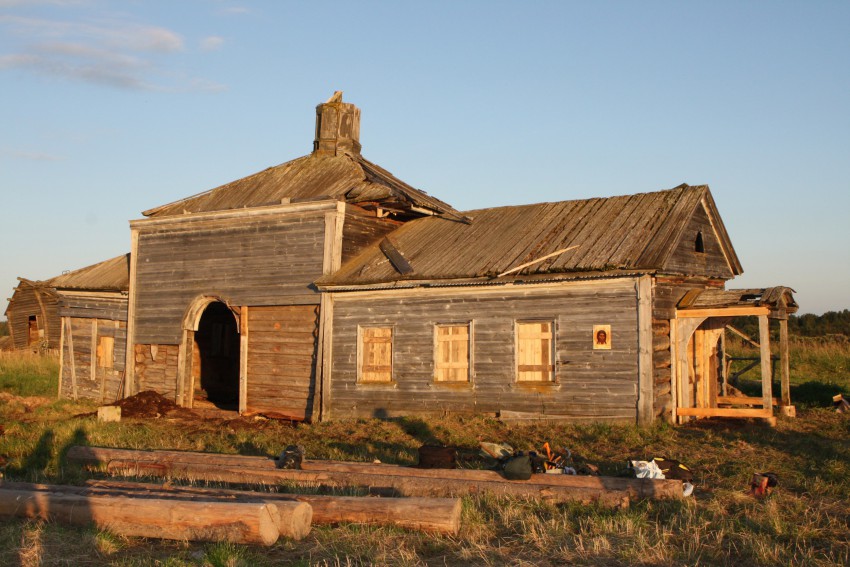 Церковь Михаила Архангела, Пачепельда (Онежский район, Архангельская область). фасады, фото проекта 