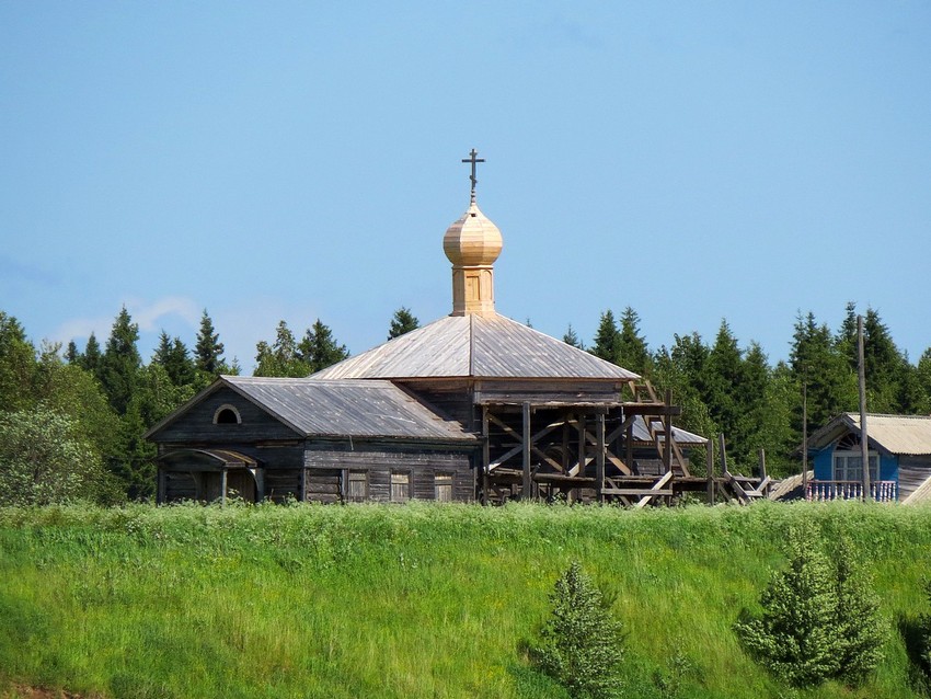 Пачепельда. Церковь Михаила Архангела. фасады