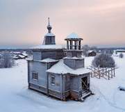 Верховье (Верхняя Мудьюга, Митинская, Ряхковская). Смоленской иконы Божией Матери, часовня