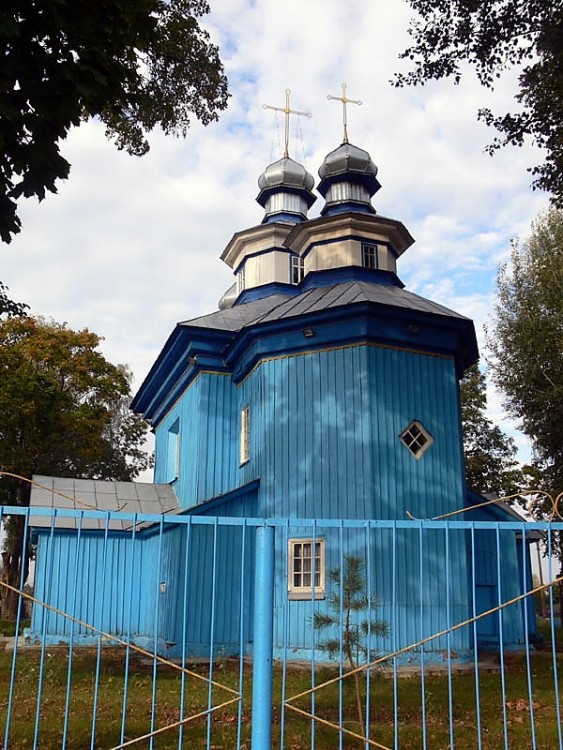 Старая Белица. Церковь Николая Чудотворца. фасады