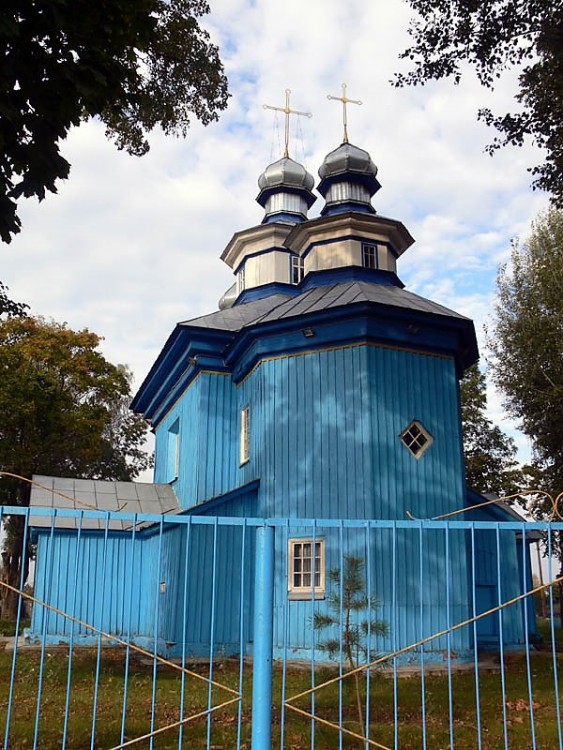 Церковь Николая Чудотворца, Старая Белица (Гомельский район, Беларусь, Гомельская область). фасады