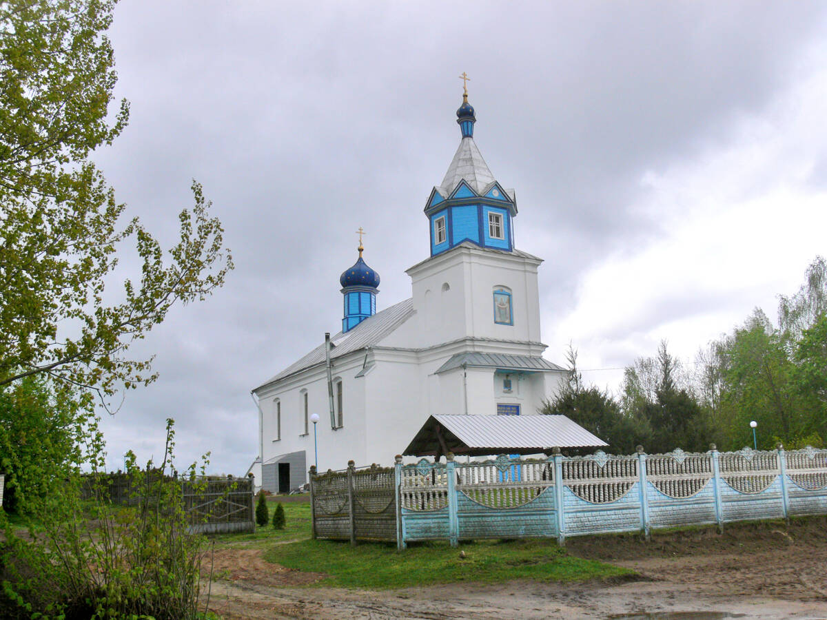 Буховичи. Церковь Покрова Пресвятой Богородицы. фасады