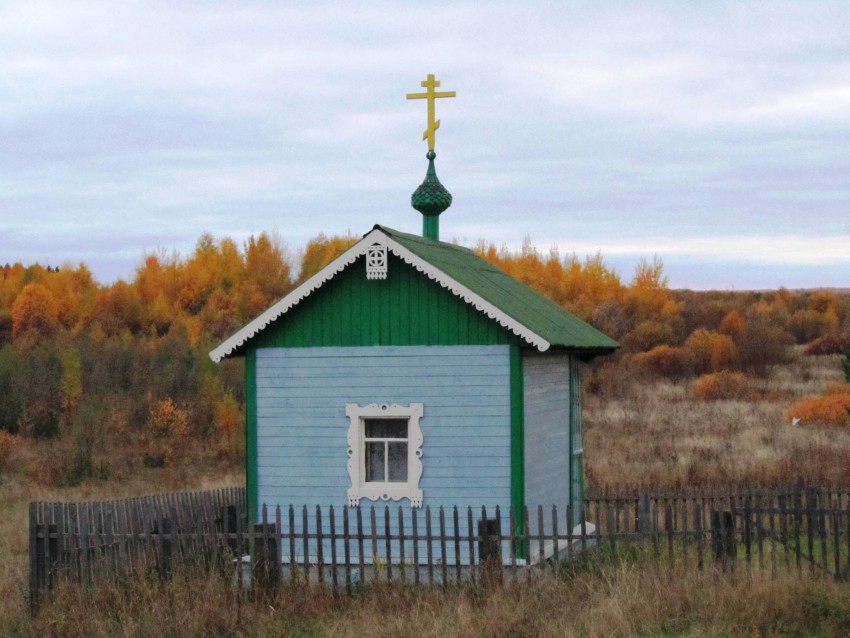 Часовня Артемия Веркольского, Анциферовский Бор (Онежский район, Архангельская область). фасады