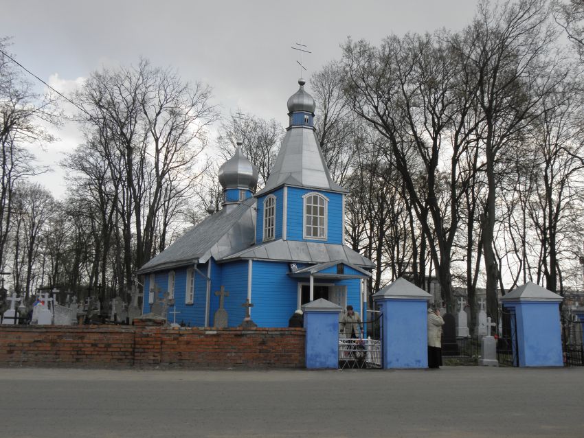 Церковь Георгия Победоносца, Кобрин (Кобринский район, Беларусь, Брестская область). общий вид в ландшафте