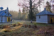 Церковь иконы Божией Матери "Живоносный Источник", Храм в честь иконы Божией матери «Живоносный Источник» и часовня с источником.<br>, Проща, урочище, Осиповичский район, Беларусь, Могилёвская область