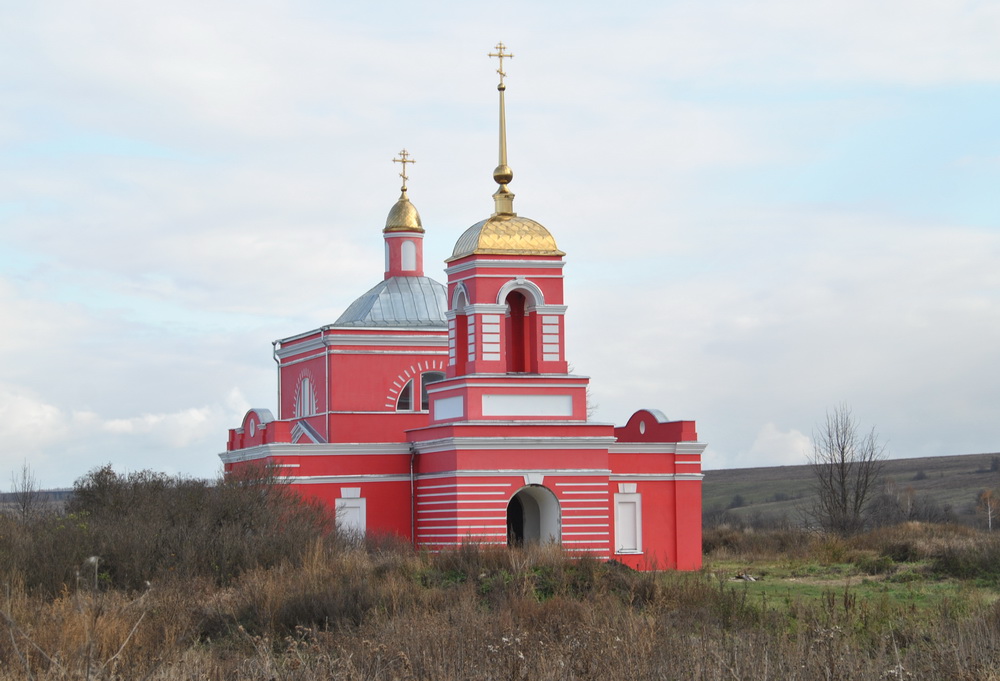 Хомяково. Церковь Михаила Архангела. фасады