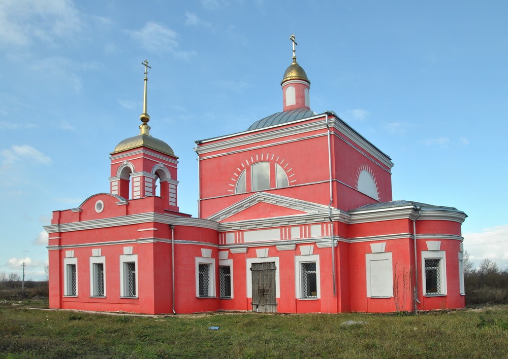 Церковь Михаила Архангела, Хомяково (Ефремов, город, Тульская область). фасады