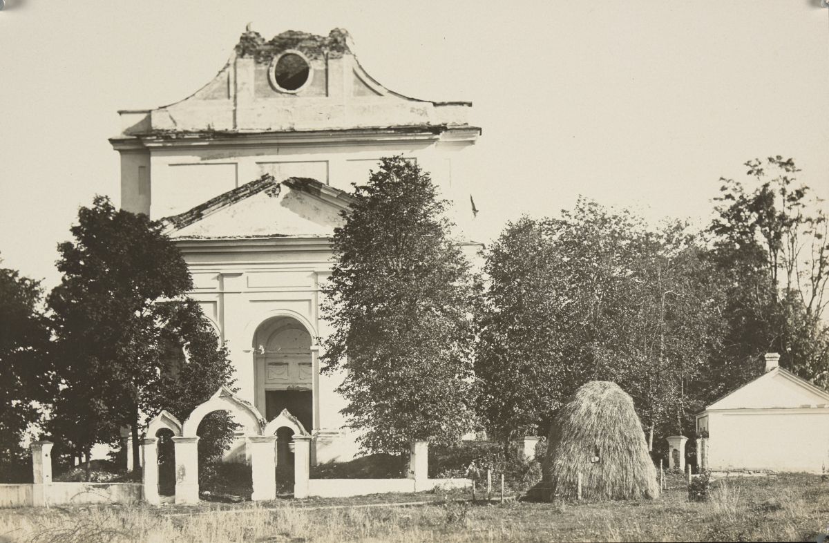 Церковь Димитрия Солунского, Щорсы (Новогрудский район, Беларусь, Гродненская область). архивная фотография, Фото 1923 г. Польская национальная электронная библиотека