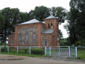 Лесковичи. Церковь Сергия Радонежского