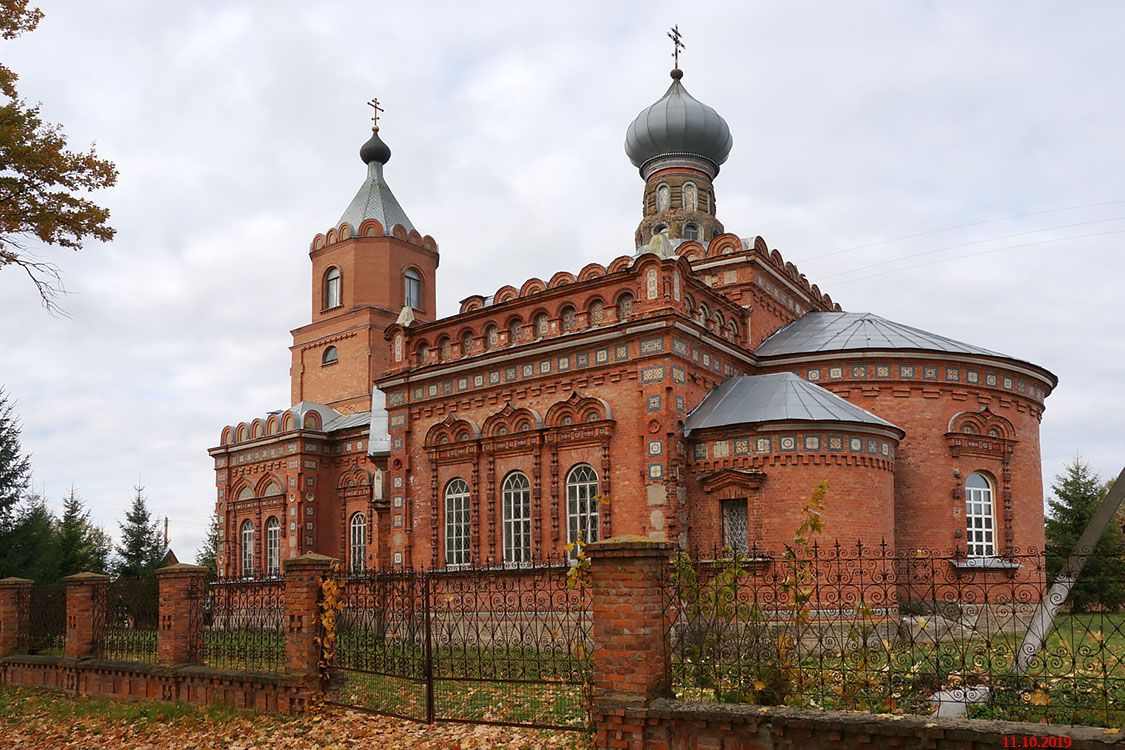 Церковь Всех Святых, Пиревичи (Жлобинский район, Беларусь, Гомельская область). фасады