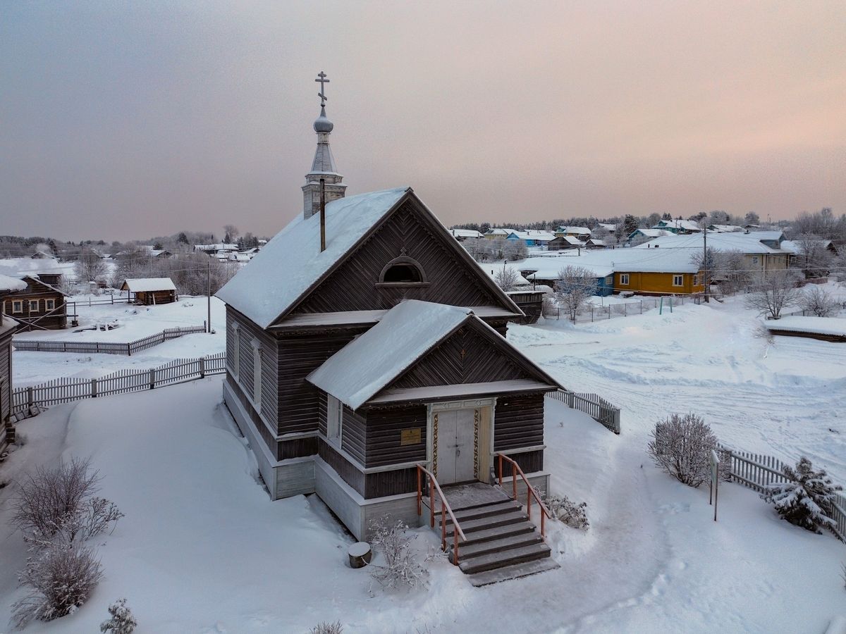 архитектурные детали. Церковь Илии Пророка, Большой Бор (Онежский район, Архангельская область)