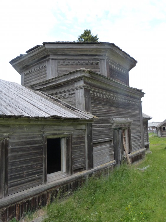 Церковь Георгия Победоносца, Большой Бор (Онежский район, Архангельская область). архитектурные детали