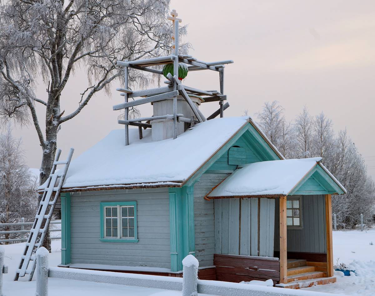 фасады. Часовня Кирилла Сырьинского, Сырья (Онежский район, Архангельская область)