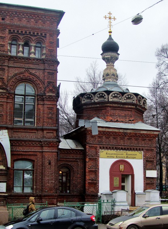 Нижегородский район. Часовня Владимирской (Оранской) иконы Божией Матери при Доме Георгиевского братства. фасады, вид с юго-востока