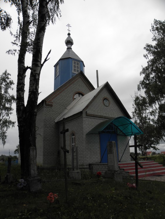 Церковь Вознесения Господня, Засковичи (Молодечненский район, Беларусь, Минская область). общий вид в ландшафте