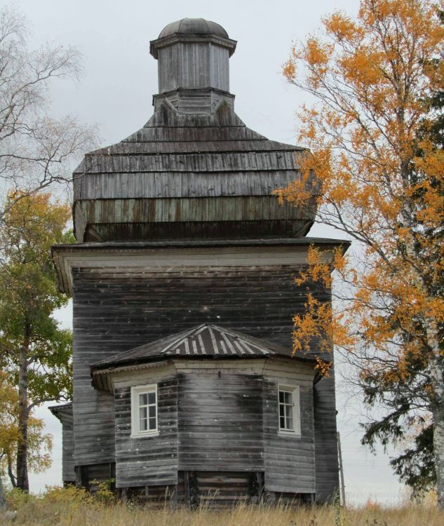 Поле (Есенская). Церковь Богоявления Господня. фасады, вид с востока