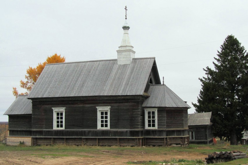 Церковь Илии Пророка, Большой Бор (Онежский район, Архангельская область). фасады, южный фасад