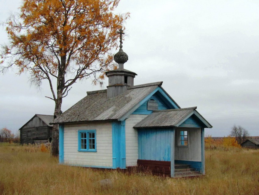 Сырья. Часовня Кирилла Сырьинского. фасады, вид с северо-запада