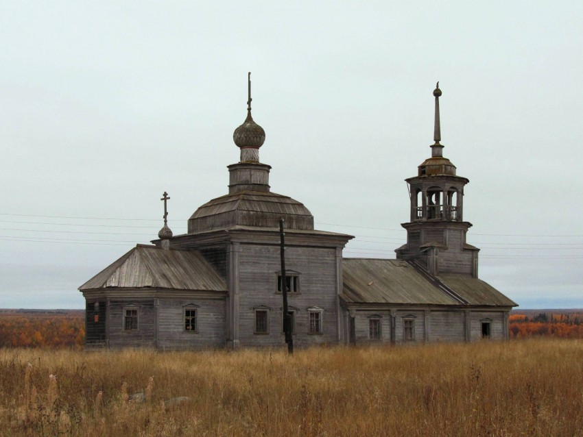 Сырья. Церковь Николая Чудотворца. фасады, северный фасад