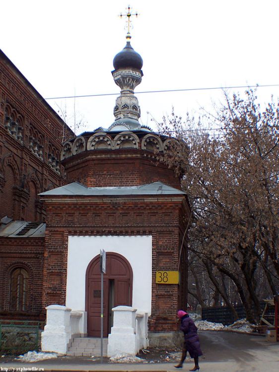 Нижегородский район. Часовня Владимирской (Оранской) иконы Божией Матери при Доме Георгиевского братства. фасады