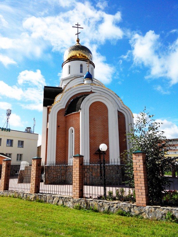 Церковь Владимира равноапостольного в Академическом, Екатеринбург (Екатеринбург (МО город Екатеринбург), Свердловская область). фасады