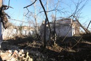 Церковь Рождества Пресвятой Богородицы, Одностолпная трапезная,вид на летний храм.<br>, Георгиевское (Егорьевское), Даниловский район, Ярославская область