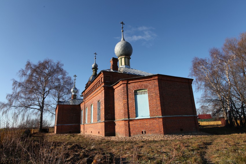 Церковь Успения Пресвятой Богородицы, Елохино (Некрасовский район, Ярославская область). фасады