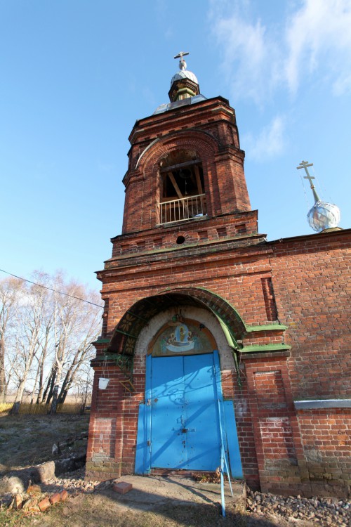 Елохино. Церковь Успения Пресвятой Богородицы. фасады