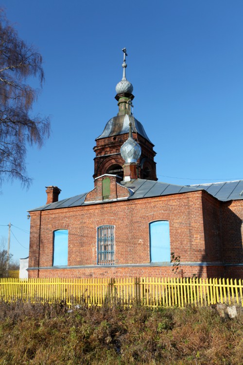 Церковь Успения Пресвятой Богородицы, Елохино (Некрасовский район, Ярославская область). фасады