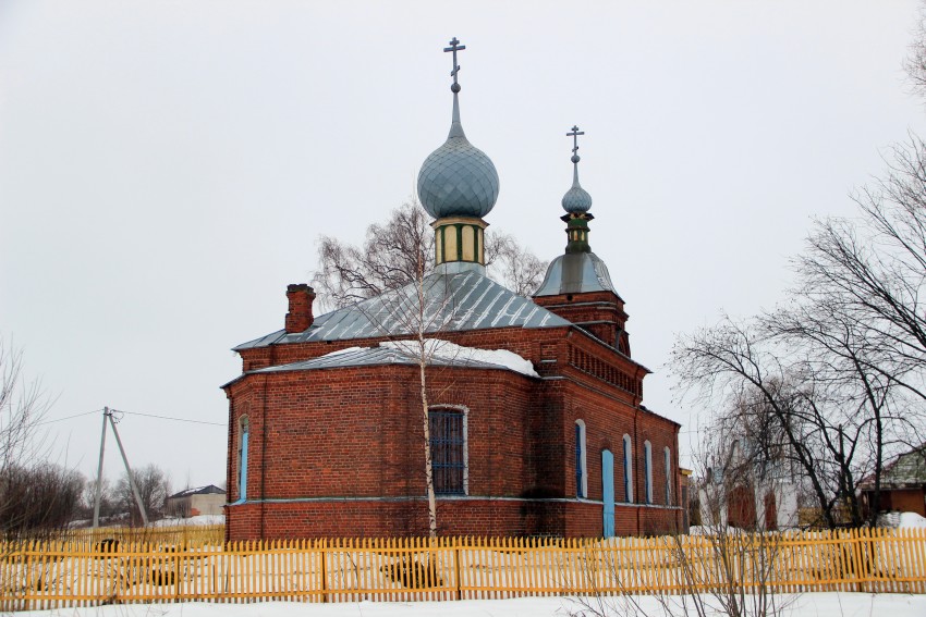 Елохино. Церковь Успения Пресвятой Богородицы. фасады