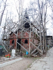 Великий Новгород. Неизвестная часовня на Петровском кладбище