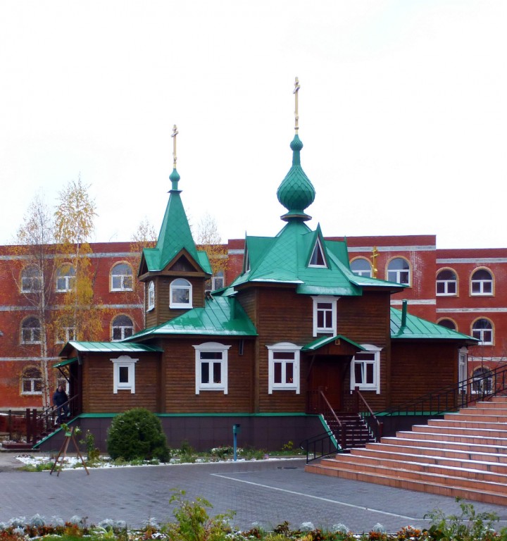 Церковь Троицы Живоначальной на Валентиновом поле (деревянная), Королёв (Пушкинский район и гг. Ивантеевка, Королёв, Московская область). фасады