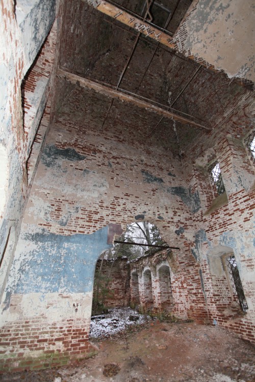 Церковь Рождества Христова, Никулино (Предтеча) (Любимский район, Ярославская область). интерьер и убранство