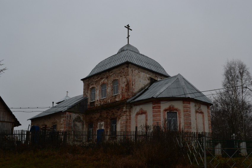 Церковь Успения Пресвятой Богородицы, Зайцево (Ржевский район и г. Ржев, Тверская область). фасады