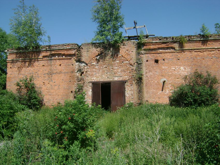 Церковь Михаила Архангела, Дмитриево (Горловские выселки) (Скопинский район и г. Скопин, Рязанская область). фасады, Церковь Архангелская.