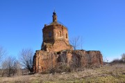 Богоявления Господня церковь, Вид с запада<br>, Красное, Верховский район, Орловская область