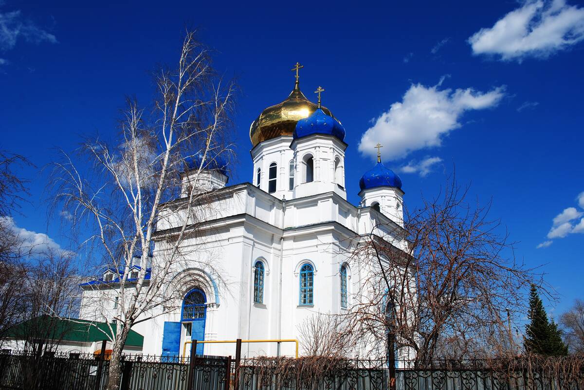 Казанско-Богородицкий женский монастырь. Церковь Преображения Господня, Троицк (Троицкий район и г. Троицк, Челябинская область). фасады