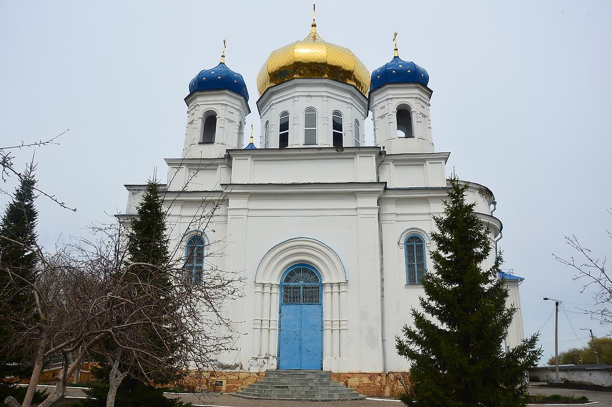 фасады. Казанско-Богородицкий женский монастырь. Церковь Преображения Господня, Троицк (Троицкий район и г. Троицк, Челябинская область)