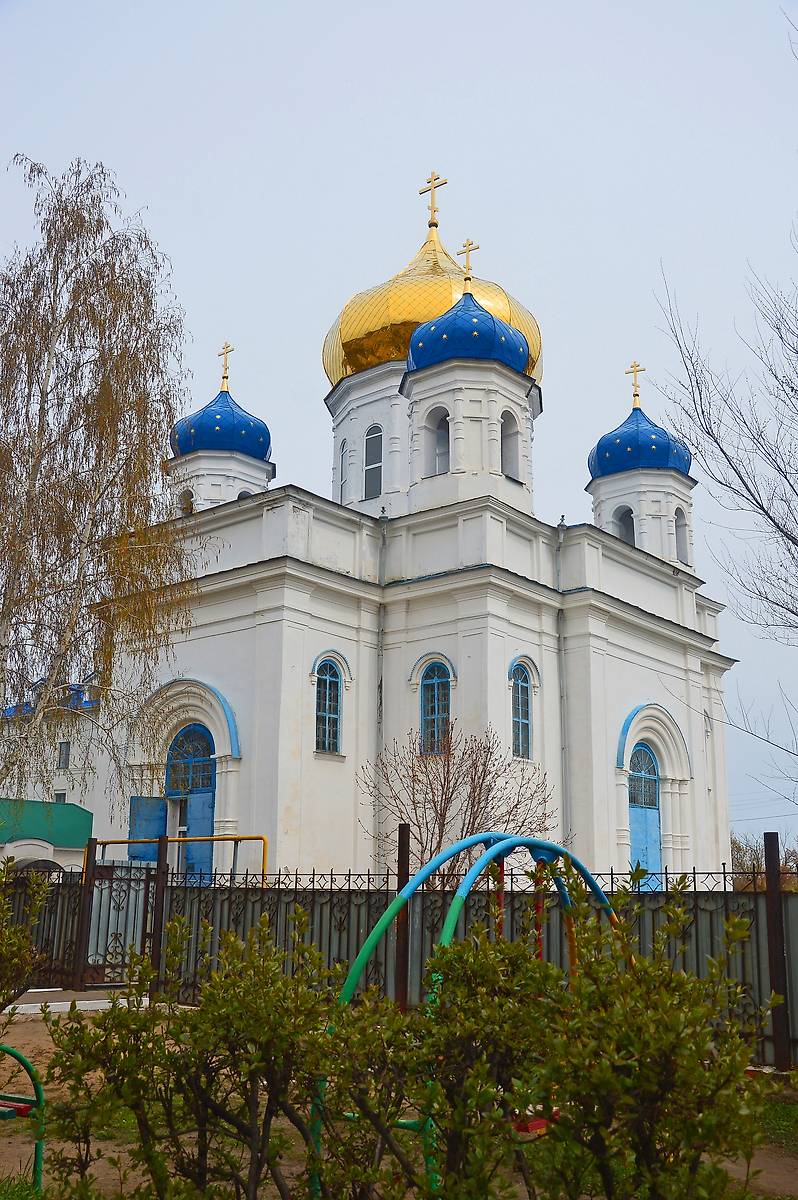фасады. Казанско-Богородицкий женский монастырь. Церковь Преображения Господня, Троицк (Троицкий район и г. Троицк, Челябинская область)