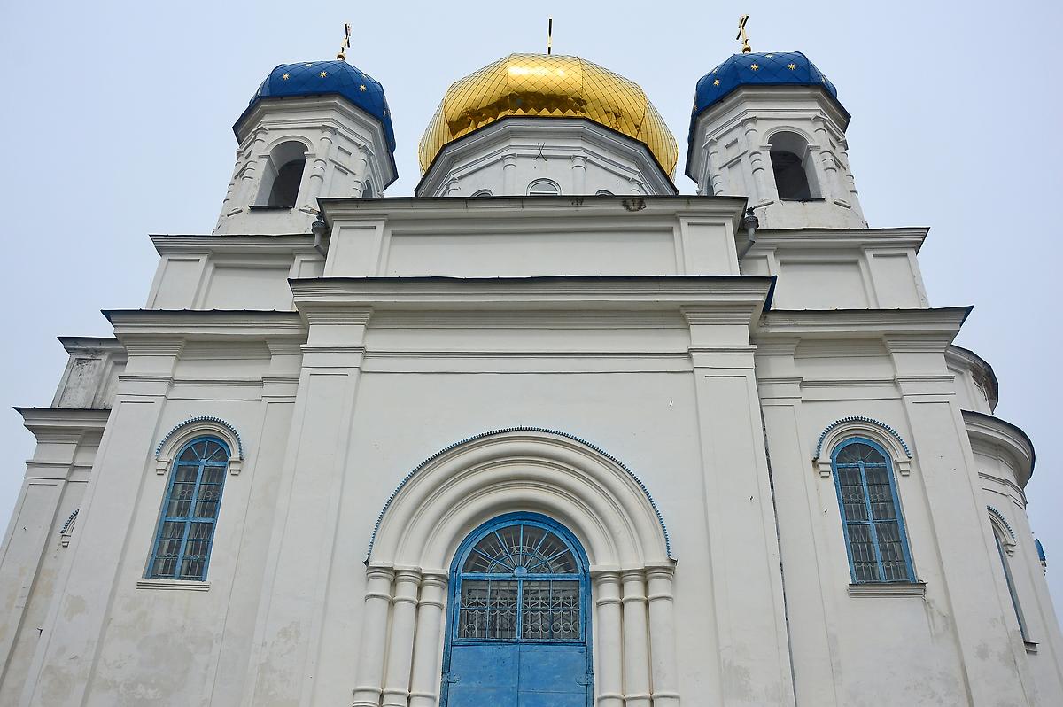 архитектурные детали. Казанско-Богородицкий женский монастырь. Церковь Преображения Господня, Троицк (Троицкий район и г. Троицк, Челябинская область)