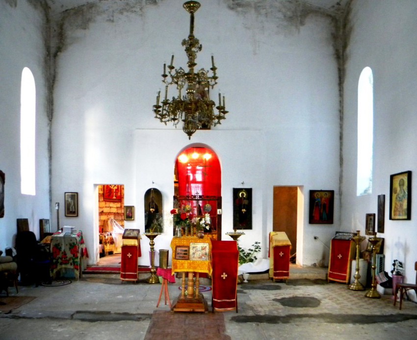 Церковь Флора и Лавра, Хомутовка (Хомутовский район, Курская область). интерьер и убранство