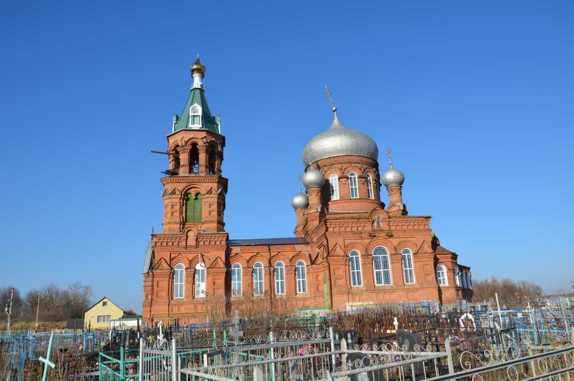 Церковь Михаила Архангела, Глебовщина (Фатежский район, Курская область). фасады