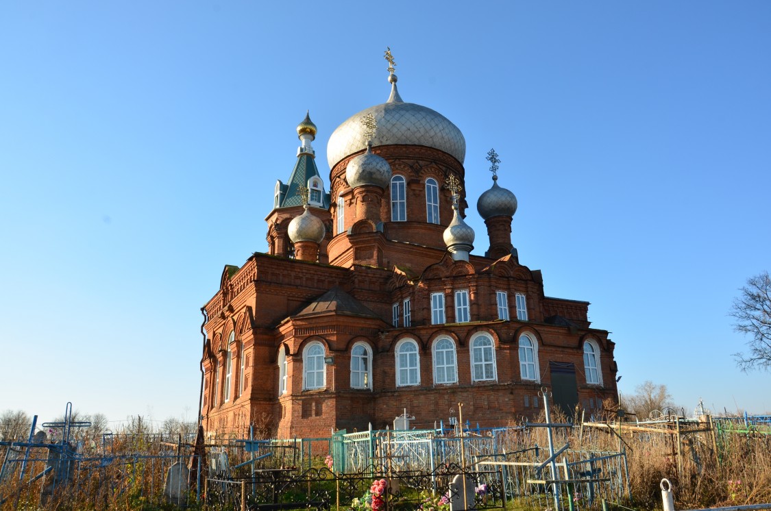Церковь Михаила Архангела, Глебовщина (Фатежский район, Курская область). фасады
