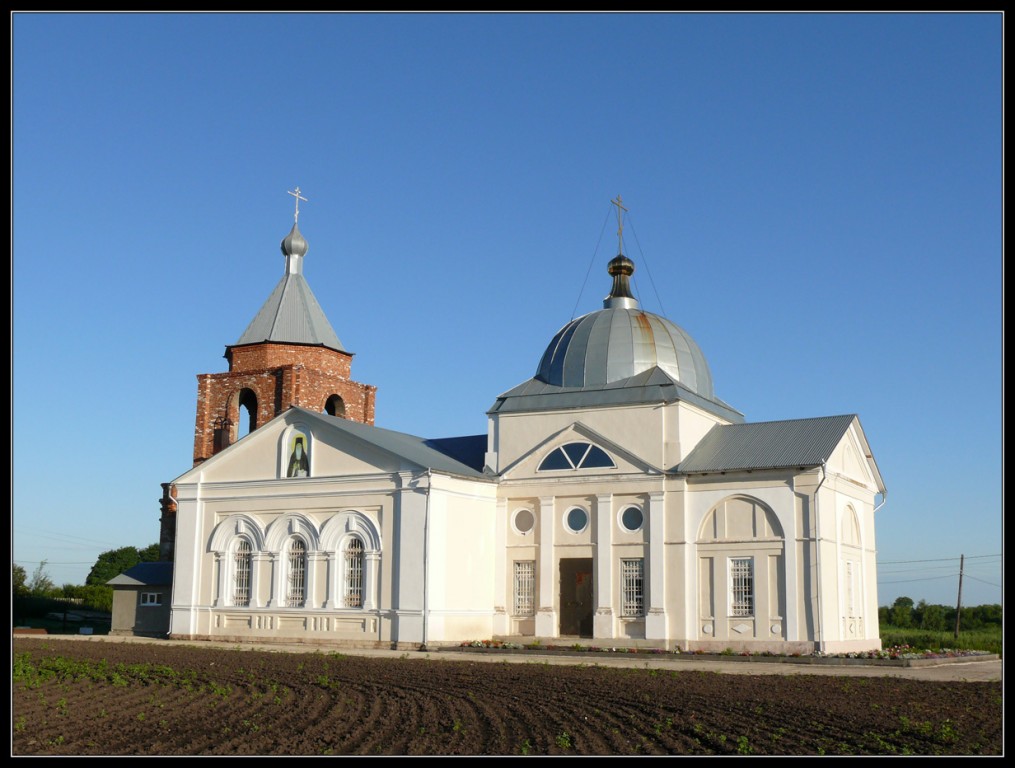 Орловка. Церковь Николая Чудотворца. фасады