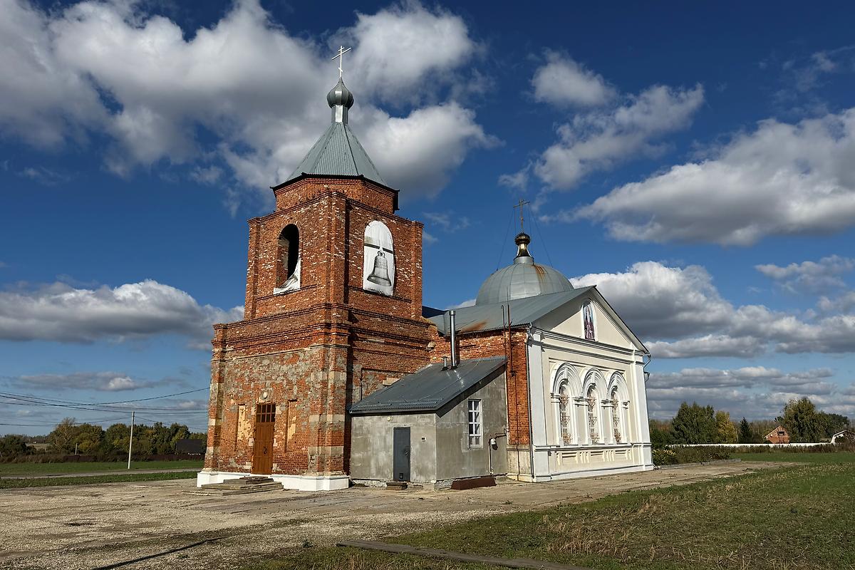 фасады. Церковь Николая Чудотворца, Орловка (Киреевский район, Тульская область)
