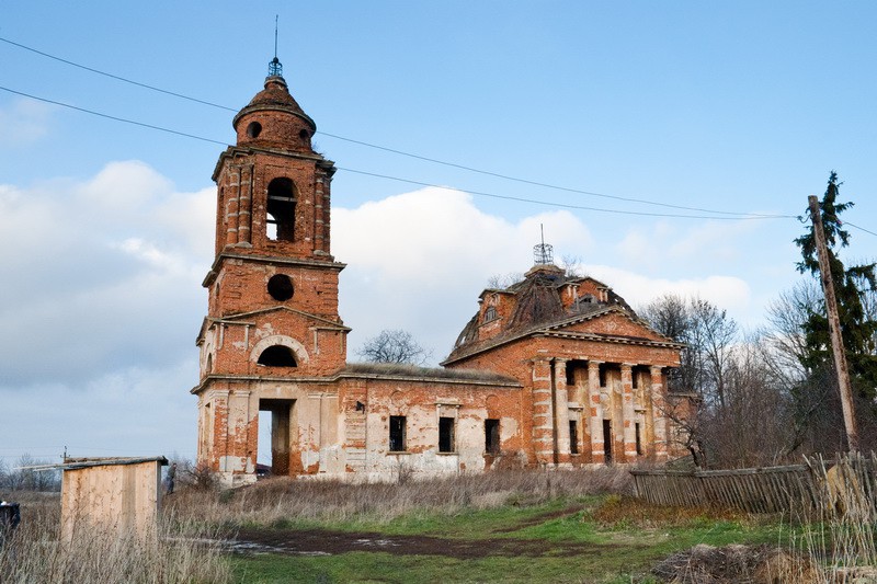 Церковь Михаила Архангела, Крутицы (Киреевский район, Тульская область). фасады