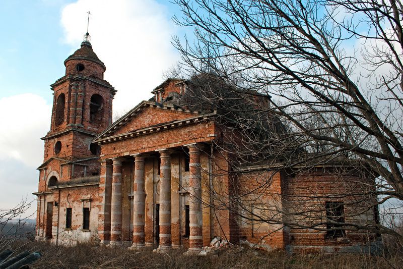 Церковь Михаила Архангела, Крутицы (Киреевский район, Тульская область). фасады