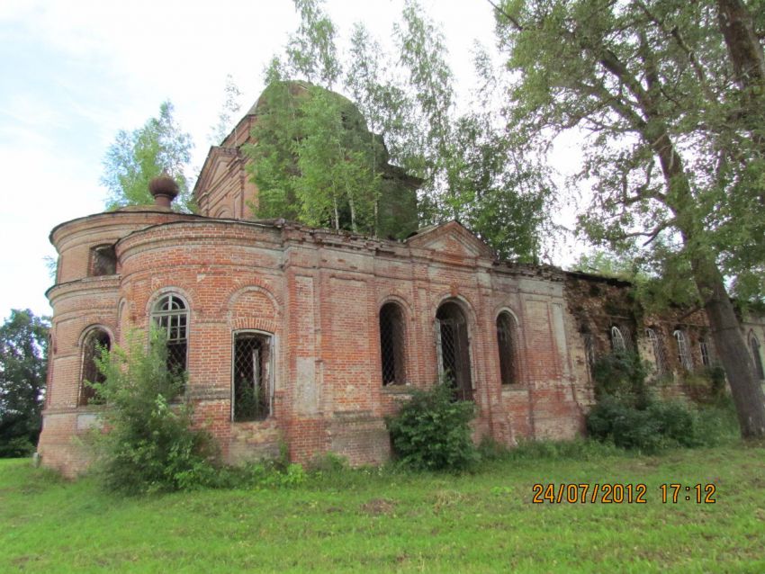Церковь Николая Чудотворца, Караванное (Тужинский район, Кировская область). фасады