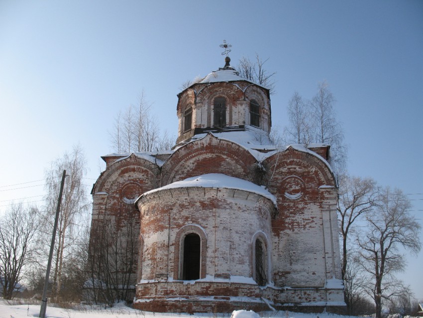 Лутошкино. Церковь Вознесения Господня. фасады