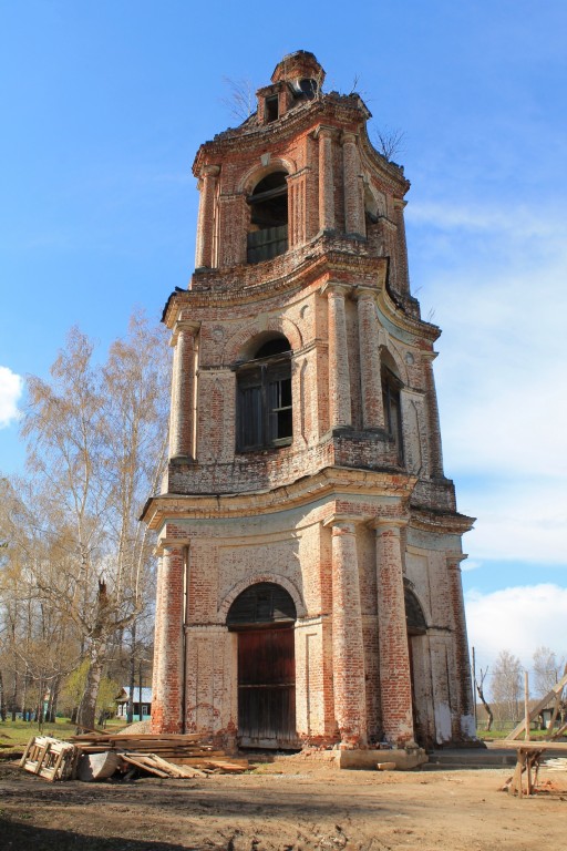 Борок. Церковь Казанской иконы Божией Матери. фасады